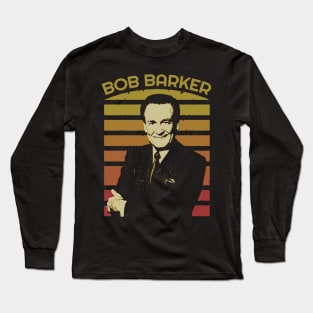 bob barker retro sunset style Long Sleeve T-Shirt